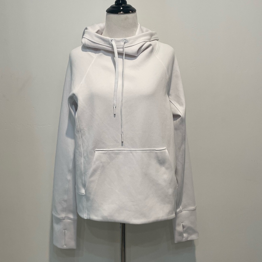 Athelta White Hoodie Sweatshirt